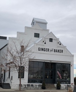 Present storefront of Ginger and Baker
